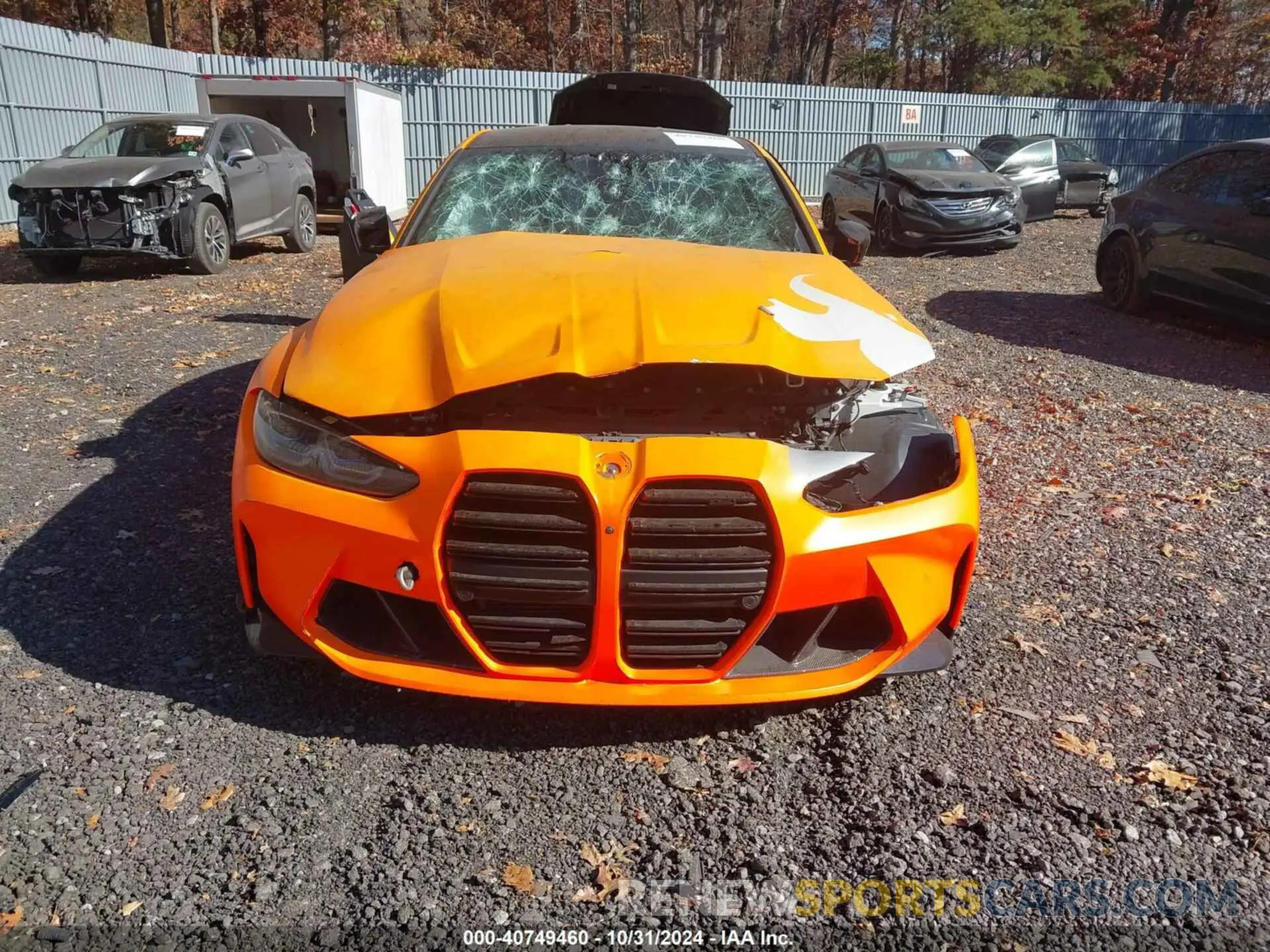11 Фотография поврежденного автомобиля WBS43AY07PFP27865 BMW M3 2023