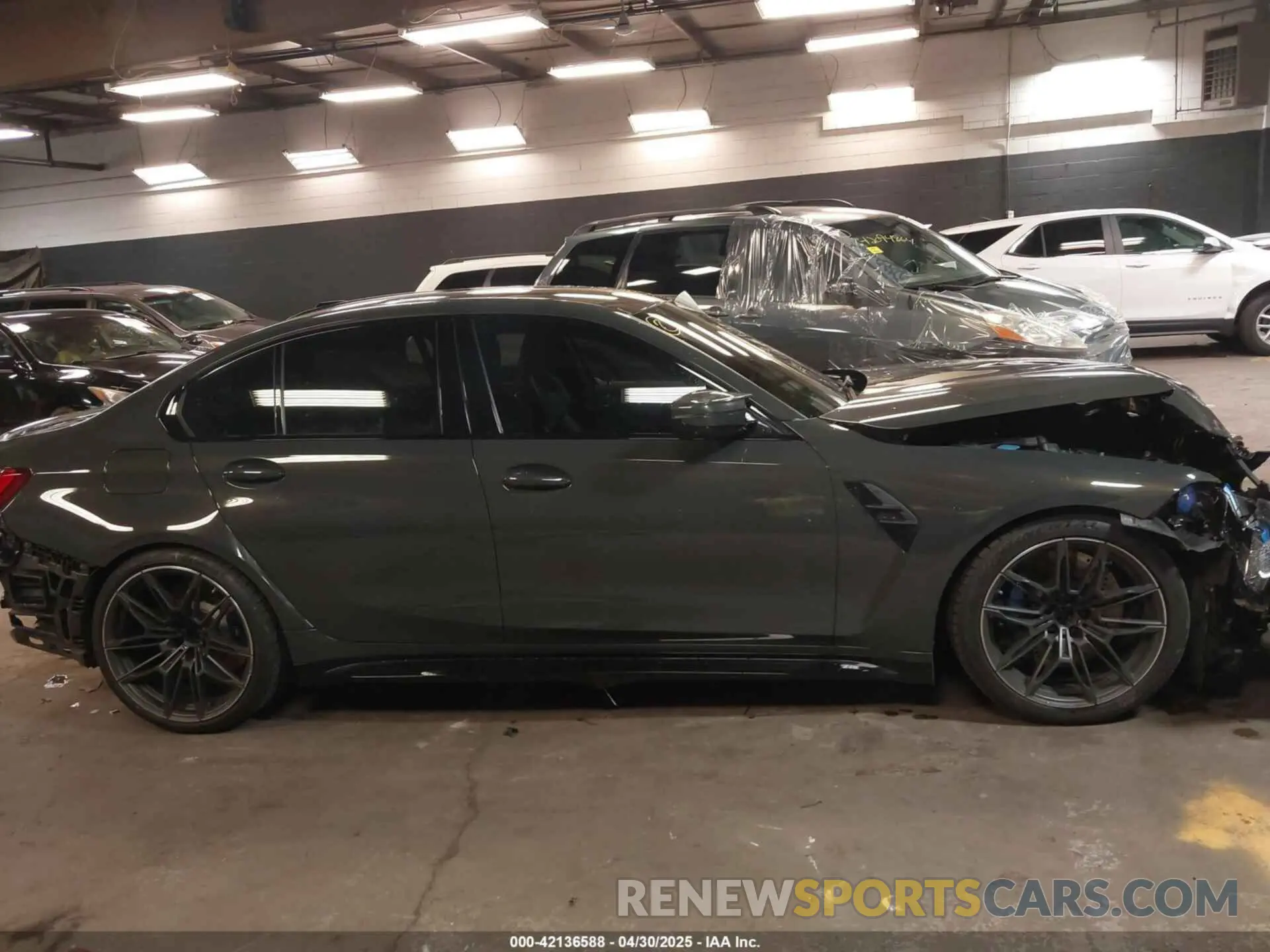 14 Photograph of a damaged car WBS43AY08PFP63435 BMW M3 2023
