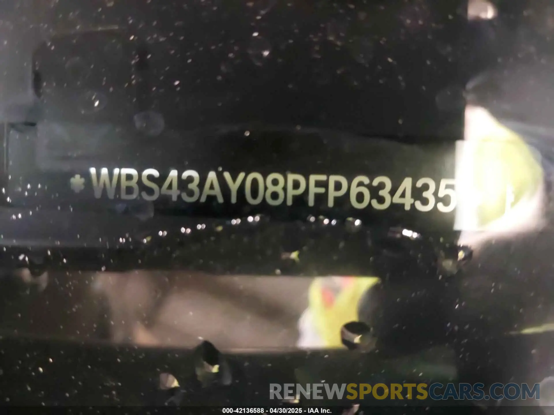 18 Photograph of a damaged car WBS43AY08PFP63435 BMW M3 2023