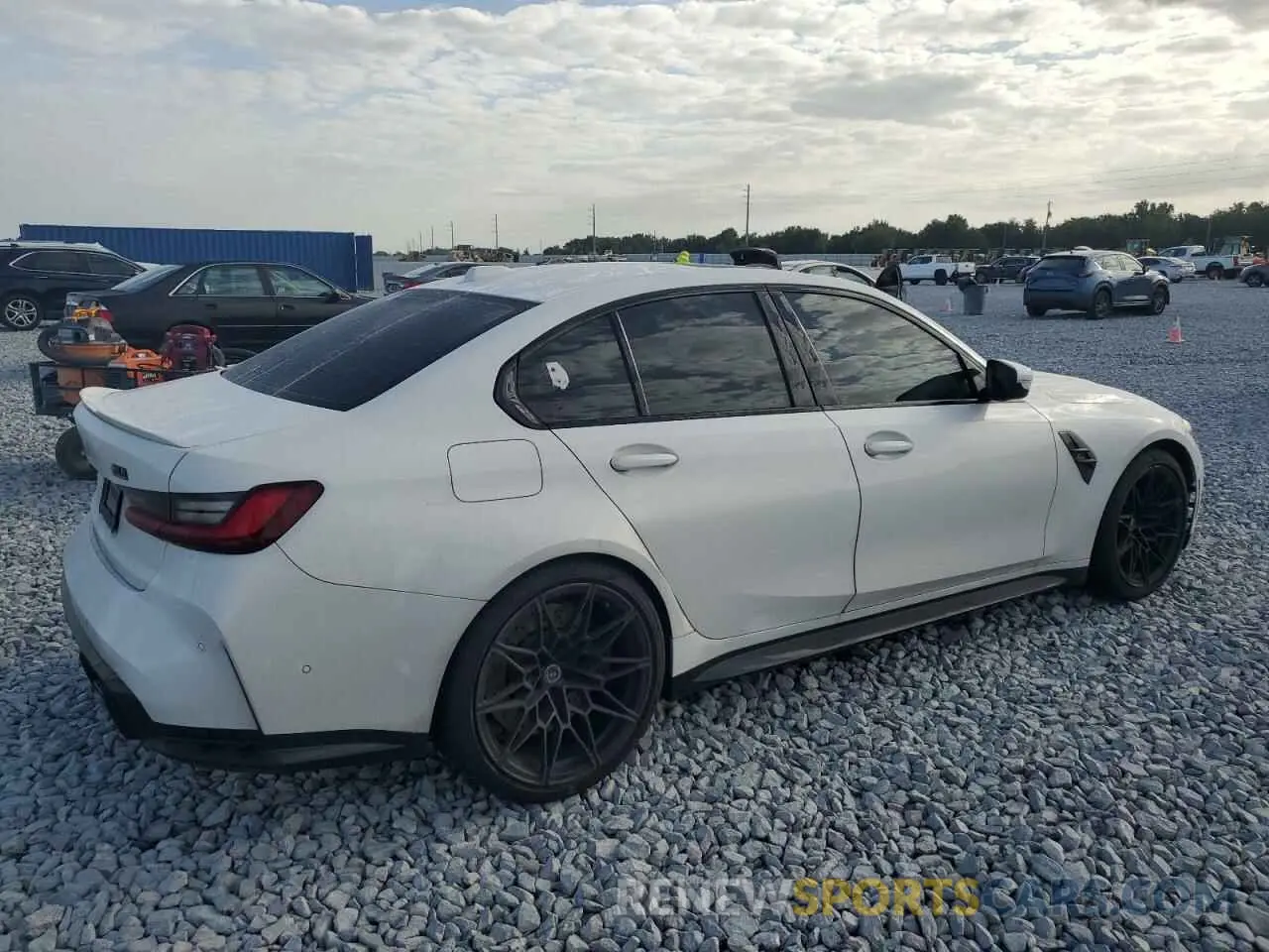 3 Photograph of a damaged car WBS43AY0XPFN82319 BMW M3 2023