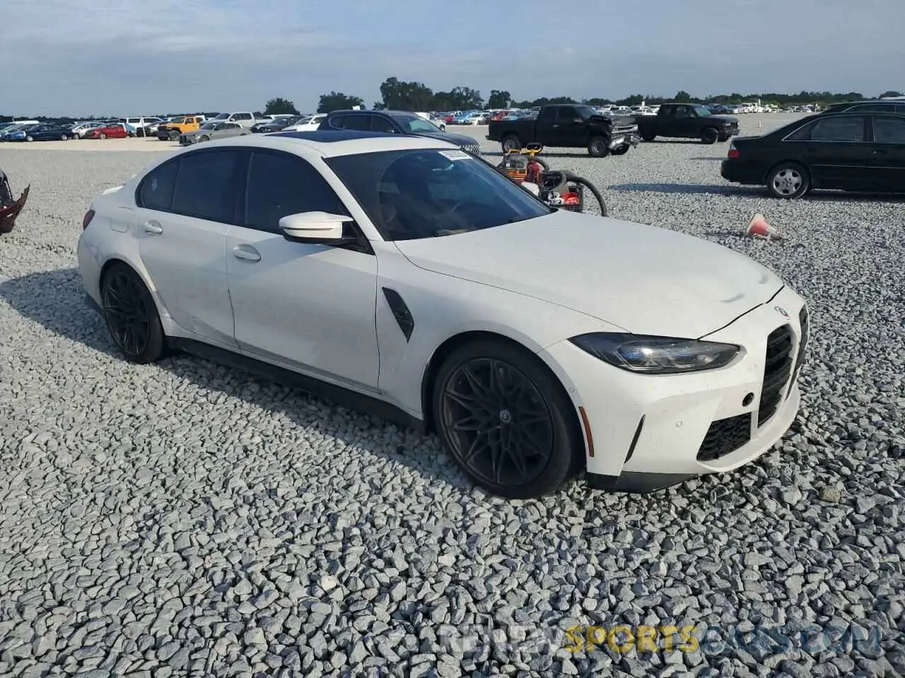 4 Photograph of a damaged car WBS43AY0XPFN82319 BMW M3 2023