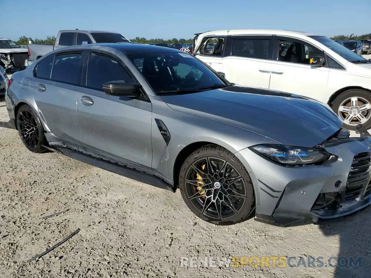 4 Фотография поврежденного автомобиля WBS53AY08PFP08696 BMW M3 2023