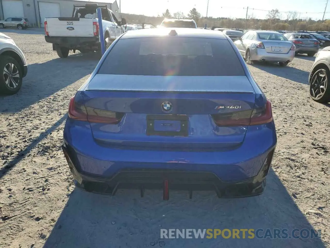 6 Photograph of a damaged car 3MW49FF00R8D93645 BMW M3 2024
