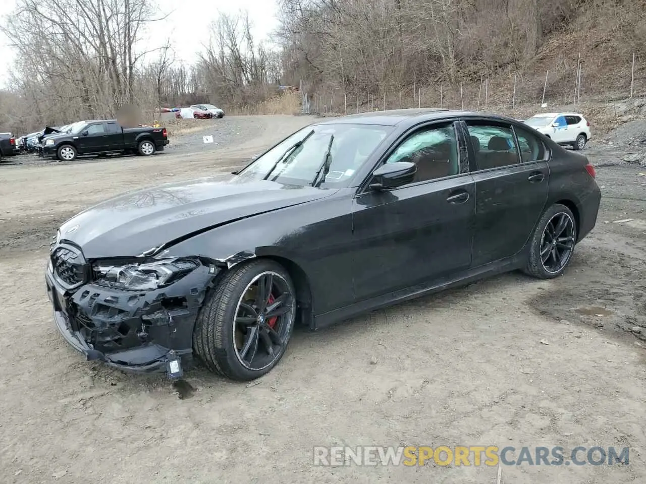 1 Photograph of a damaged car 3MW49FF05R8E49305 BMW M3 2024