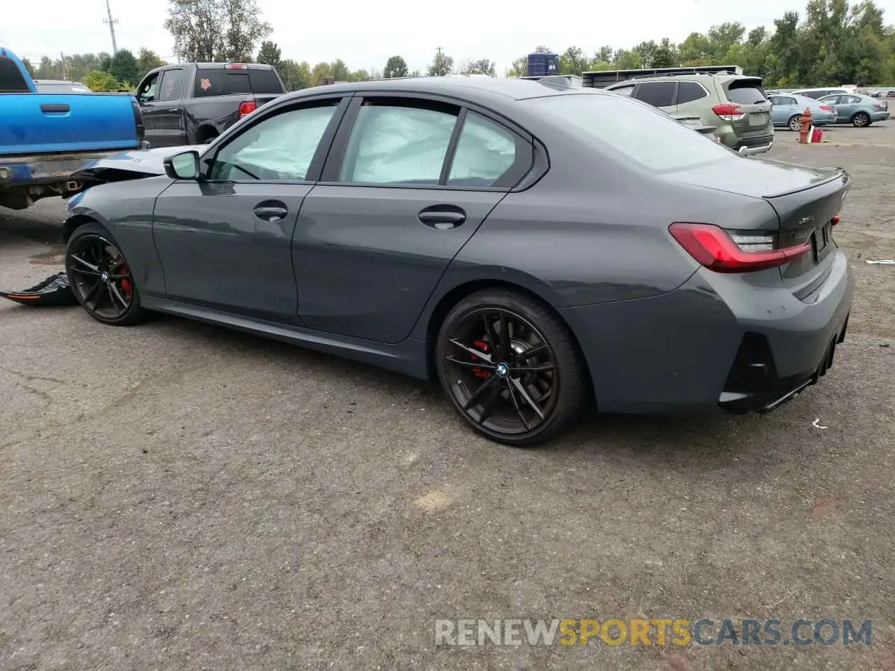 2 Фотография поврежденного автомобиля 3MW49FF09R8E31499 BMW M3 2024