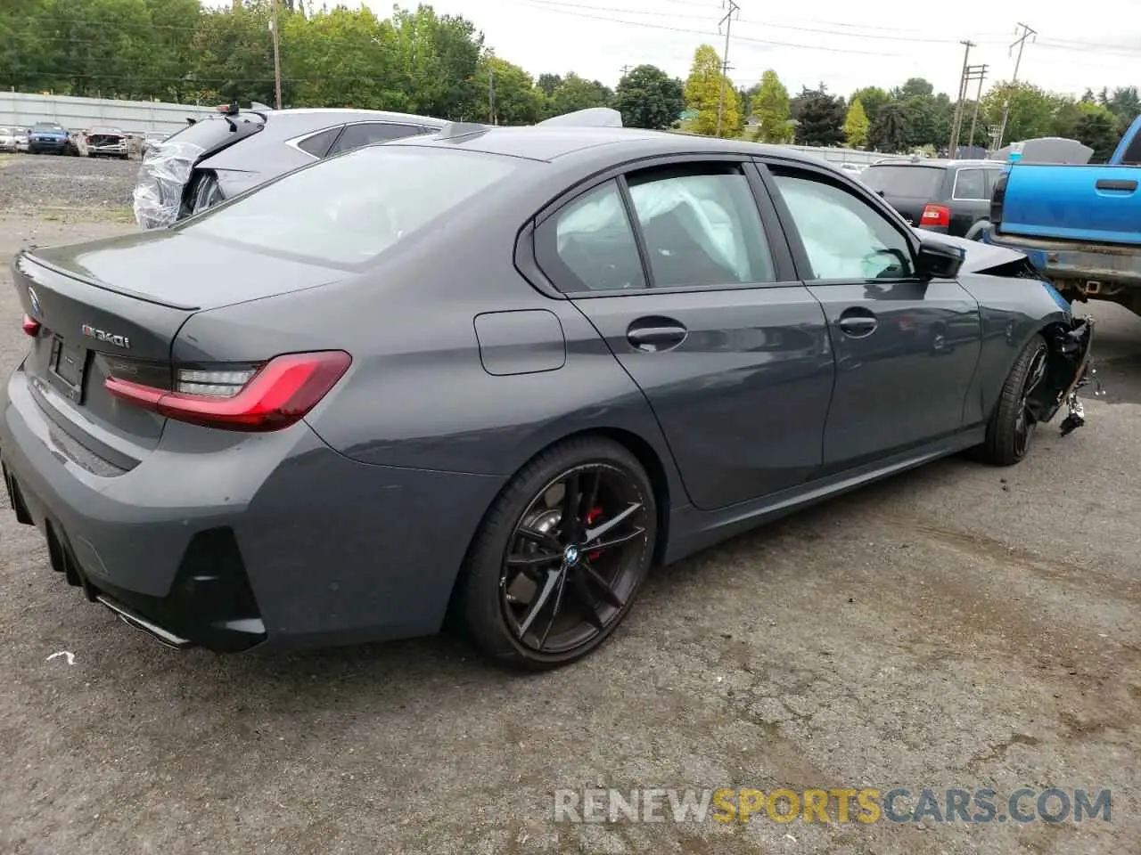 3 Фотография поврежденного автомобиля 3MW49FF09R8E31499 BMW M3 2024