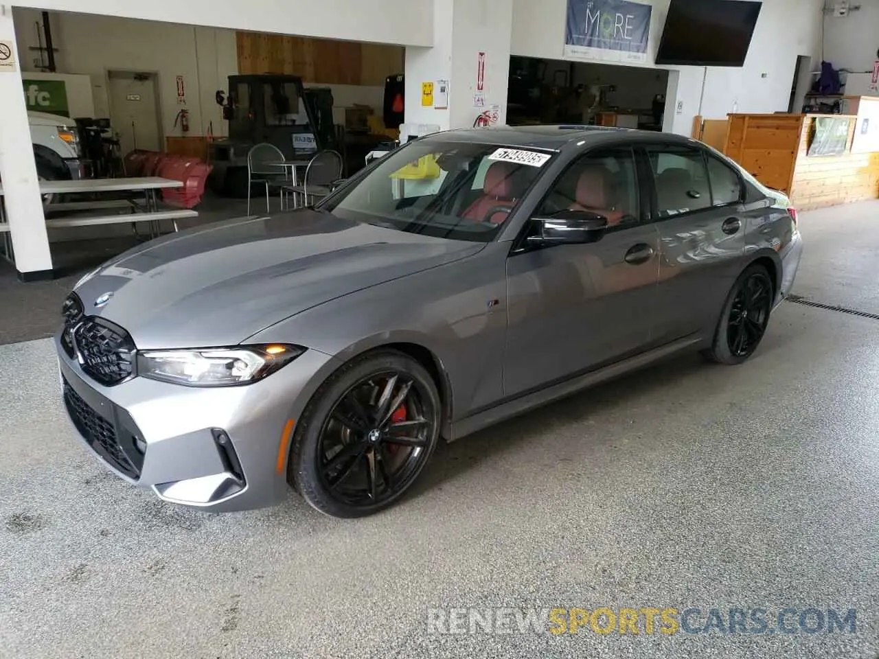 1 Photograph of a damaged car 3MW49FF09R8E37920 BMW M3 2024