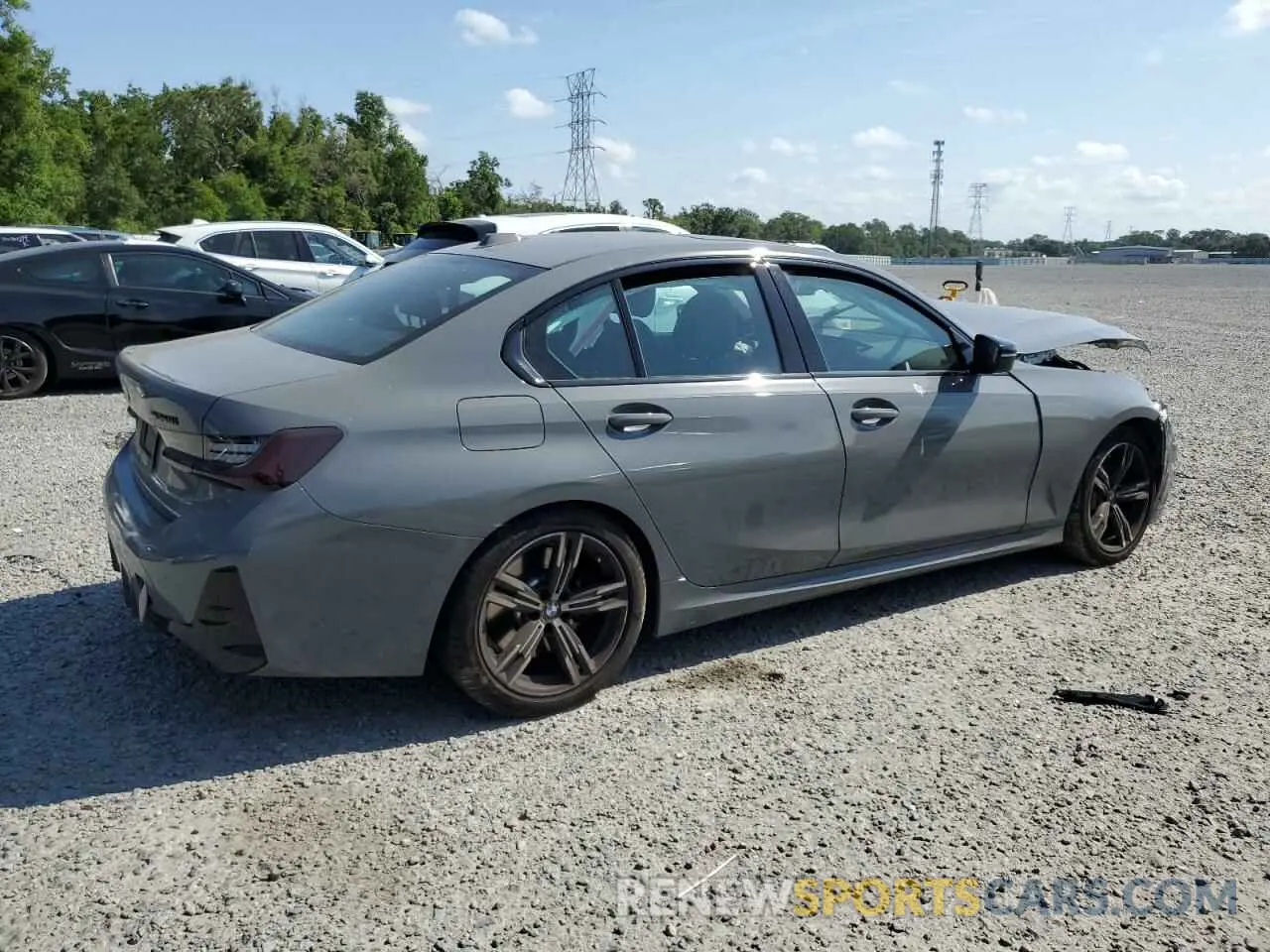 3 Фотография поврежденного автомобиля 3MW49FS01R8E07719 BMW M3 2024