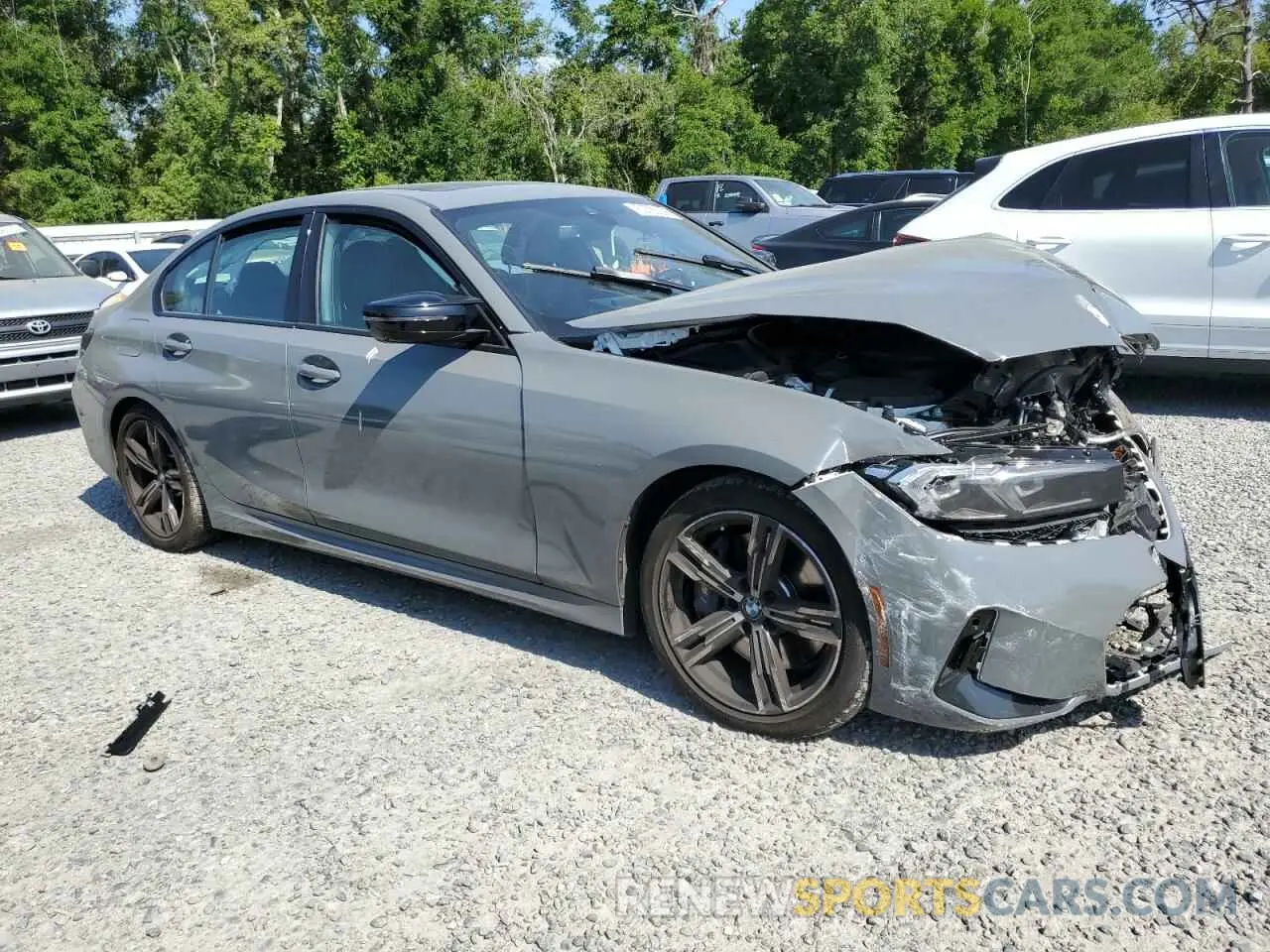 4 Фотография поврежденного автомобиля 3MW49FS01R8E07719 BMW M3 2024