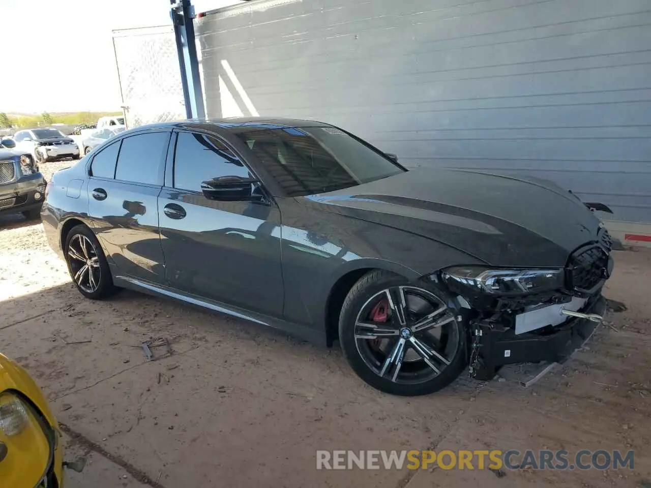 4 Photograph of a damaged car 3MW49FS05R8E84755 BMW M3 2024