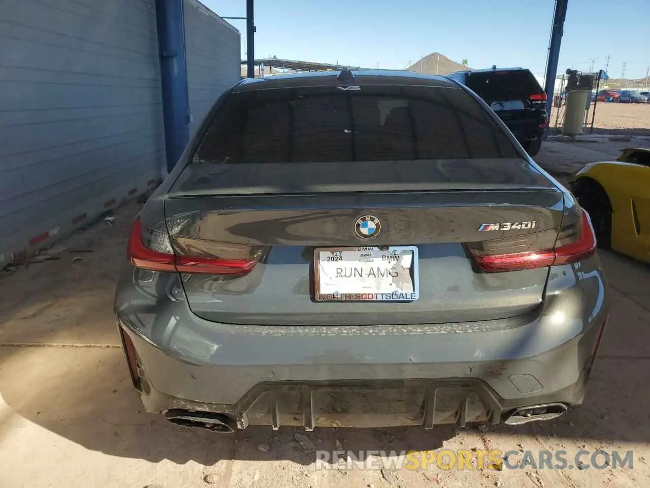 6 Photograph of a damaged car 3MW49FS05R8E84755 BMW M3 2024