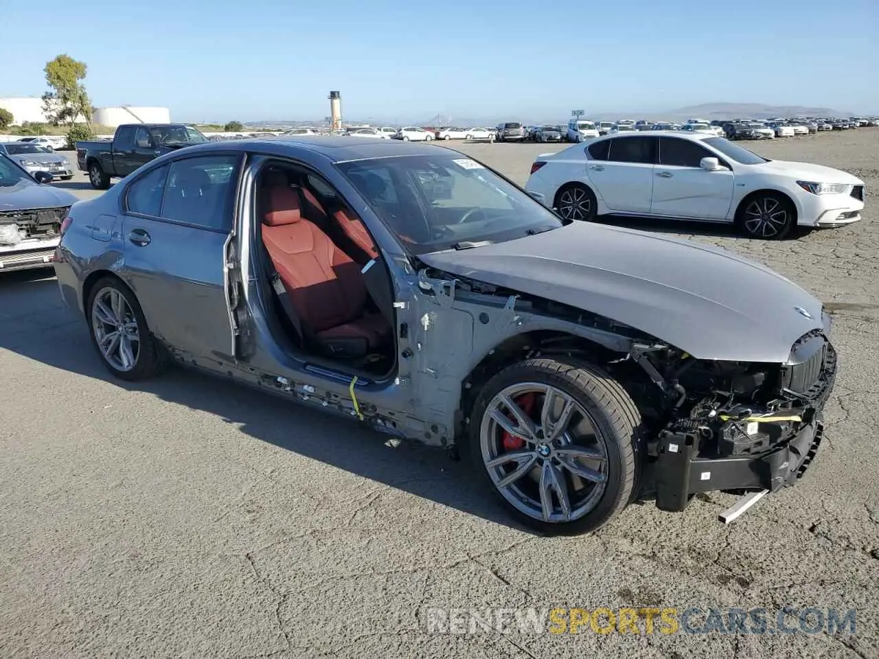 4 Photograph of a damaged car 3MW49FS07R8E68668 BMW M3 2024