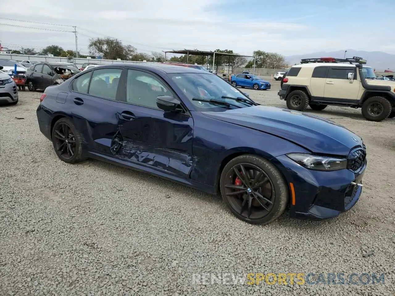 4 Фотография поврежденного автомобиля 3MW49FS08R8D87680 BMW M3 2024