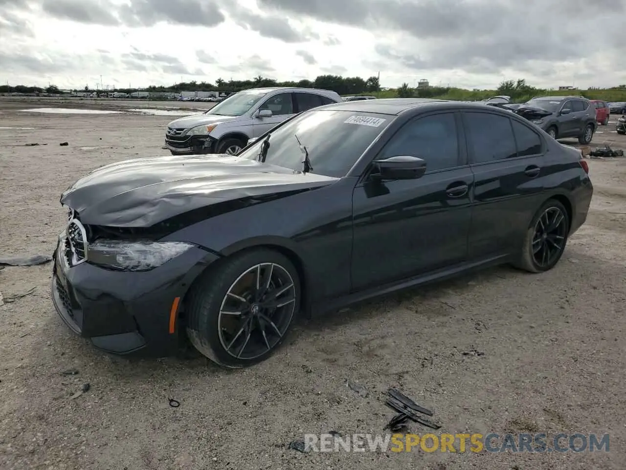 1 Photograph of a damaged car 3MW49FS09R8E21528 BMW M3 2024
