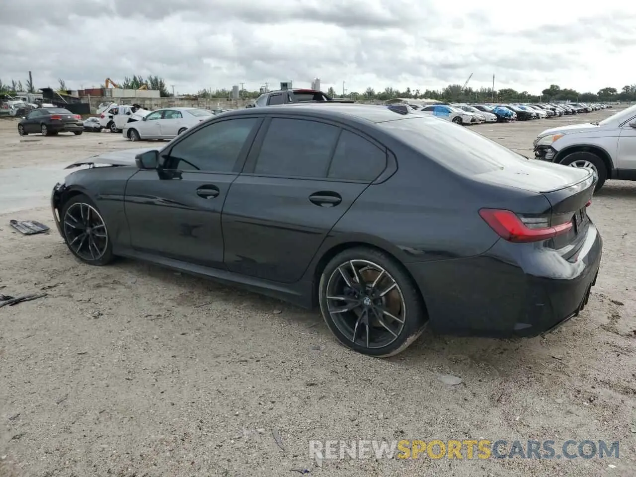 2 Photograph of a damaged car 3MW49FS09R8E21528 BMW M3 2024