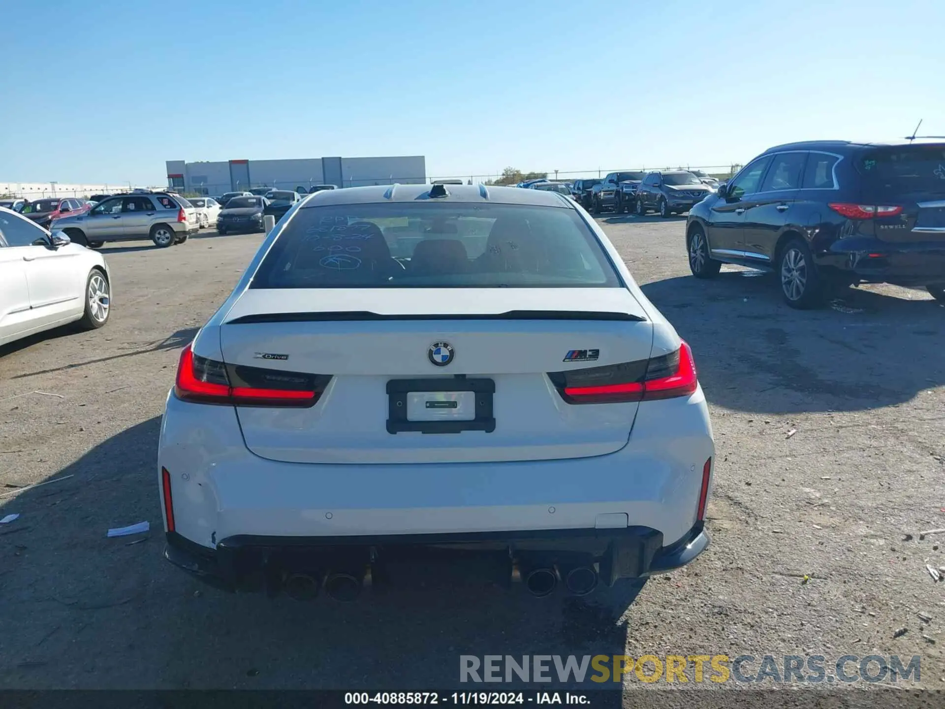 16 Photograph of a damaged car WBS43AY02RFS13358 BMW M3 2024