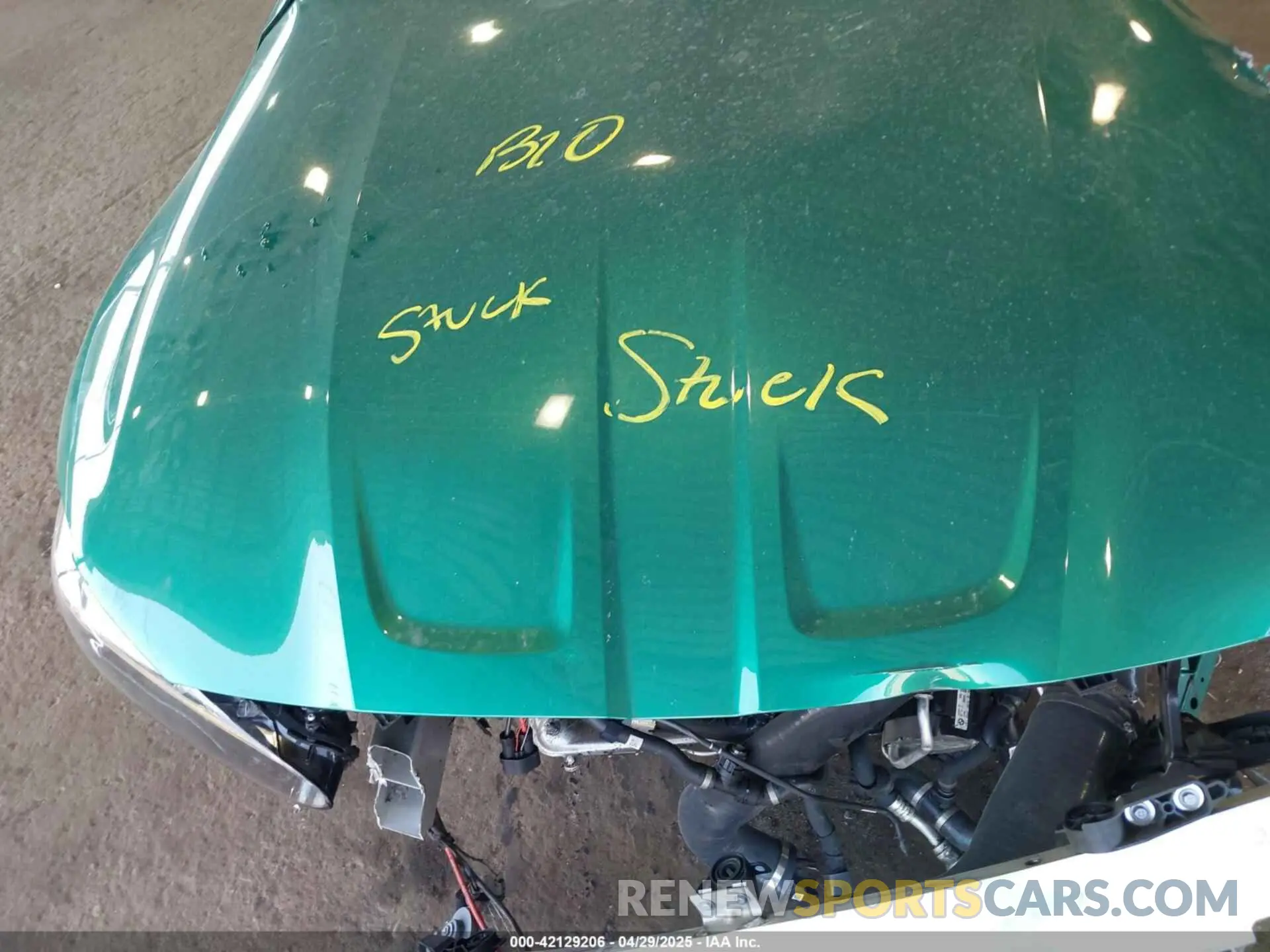 10 Photograph of a damaged car WBS43AY04RFS01910 BMW M3 2024