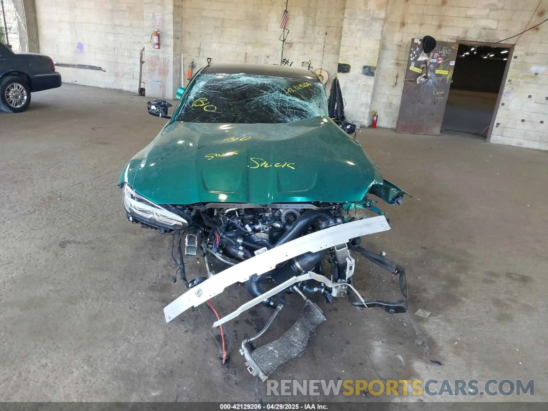 11 Photograph of a damaged car WBS43AY04RFS01910 BMW M3 2024