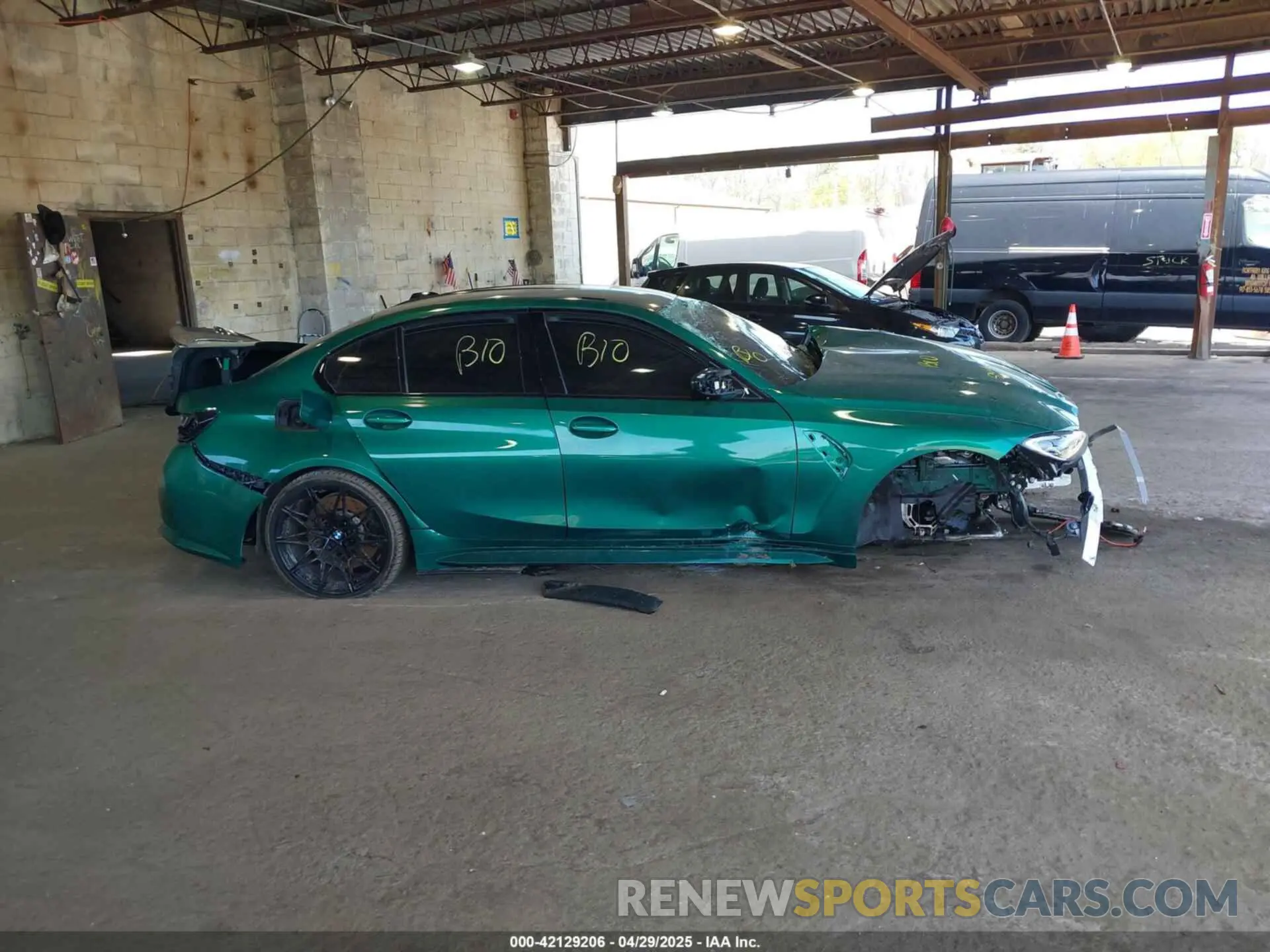 12 Photograph of a damaged car WBS43AY04RFS01910 BMW M3 2024