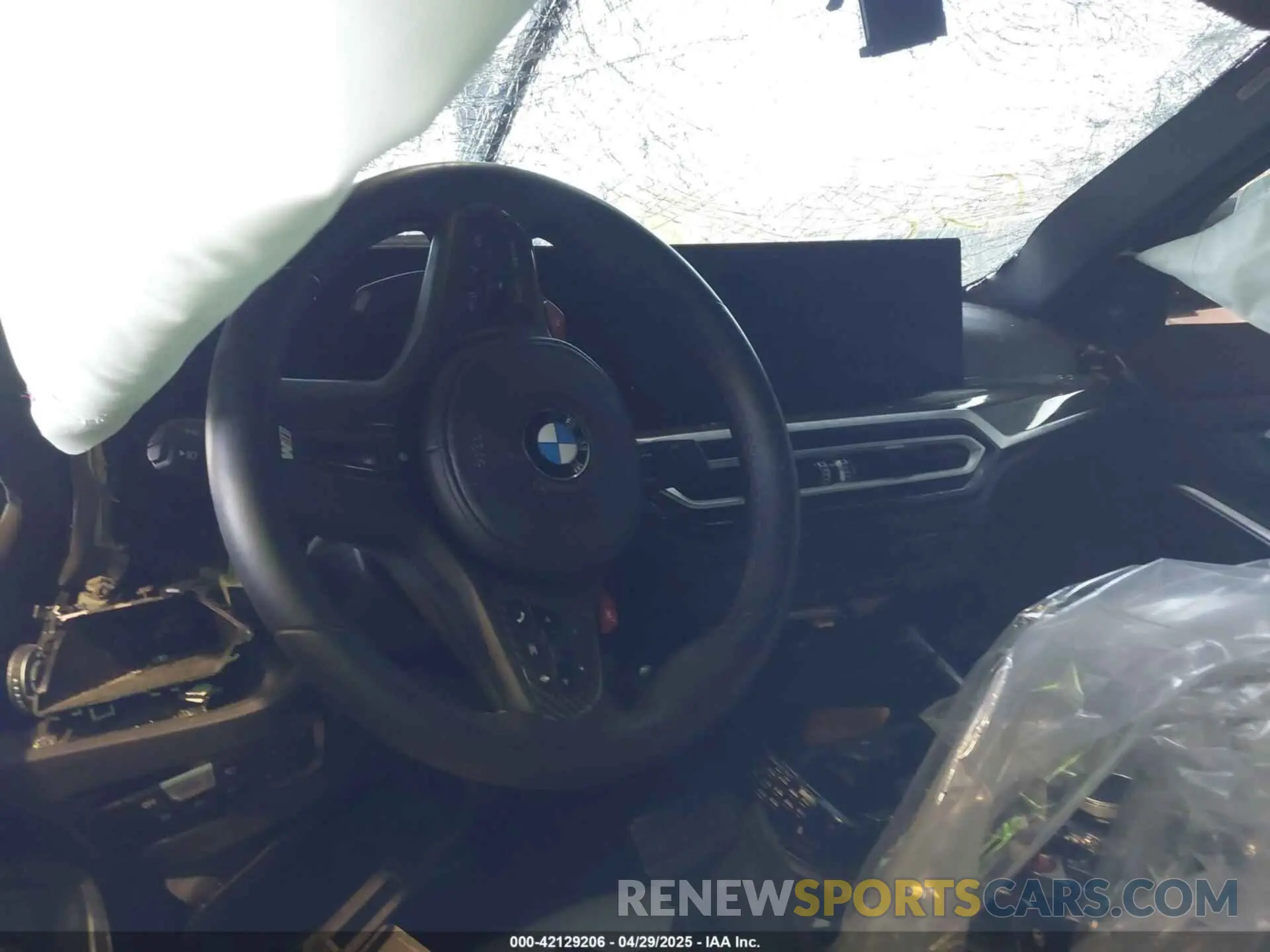 14 Photograph of a damaged car WBS43AY04RFS01910 BMW M3 2024