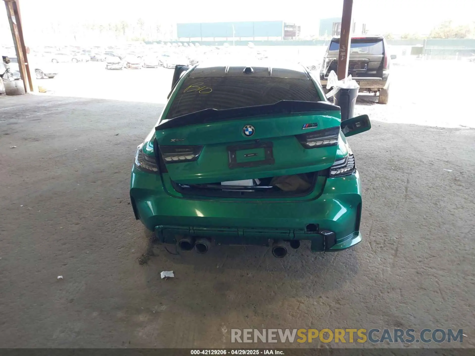 15 Photograph of a damaged car WBS43AY04RFS01910 BMW M3 2024