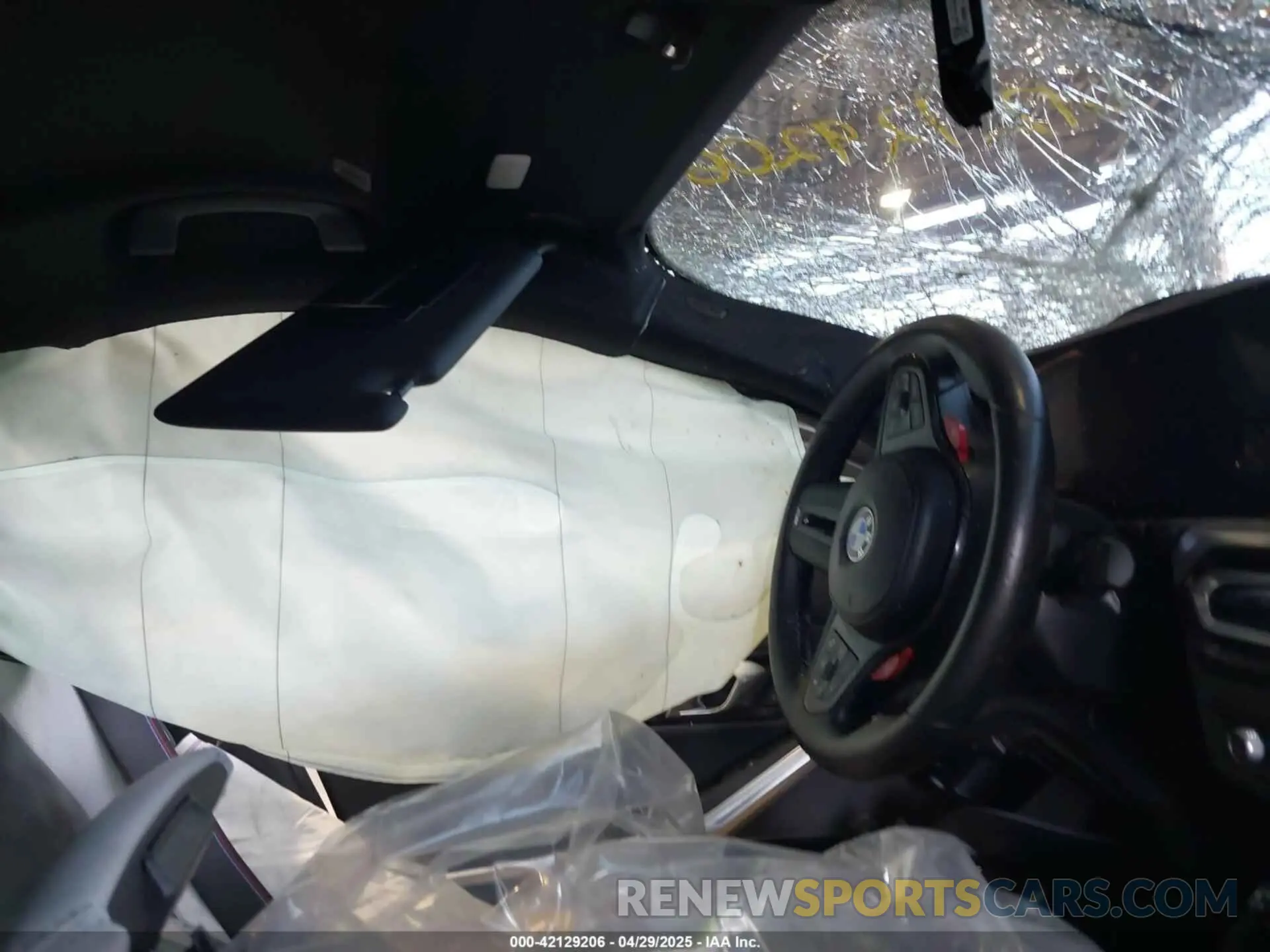 7 Photograph of a damaged car WBS43AY04RFS01910 BMW M3 2024