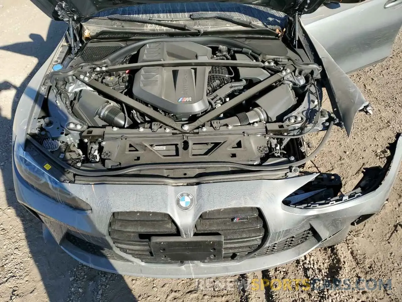 11 Photograph of a damaged car WBS43AY05RFS18375 BMW M3 2024
