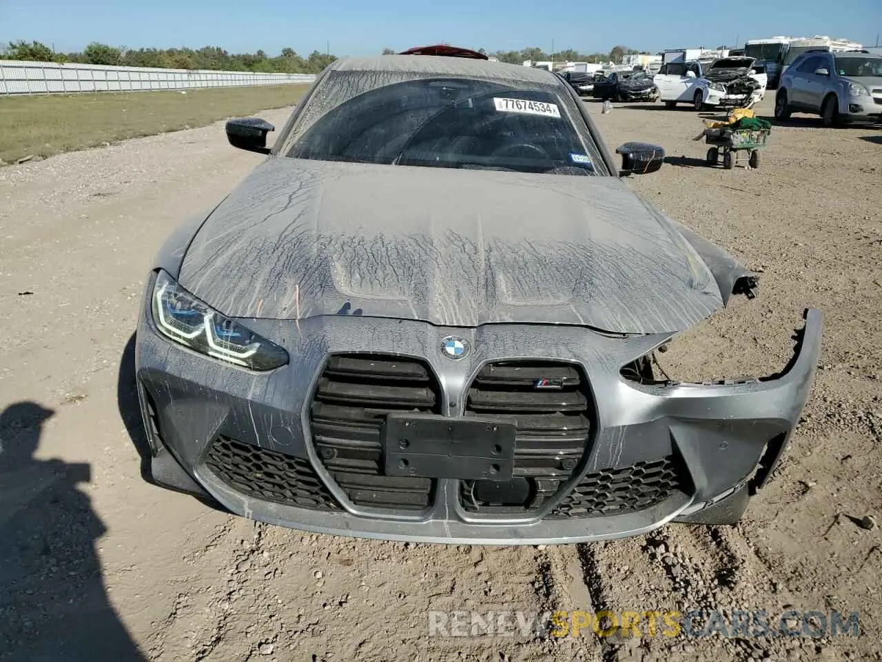 5 Photograph of a damaged car WBS43AY05RFS18375 BMW M3 2024