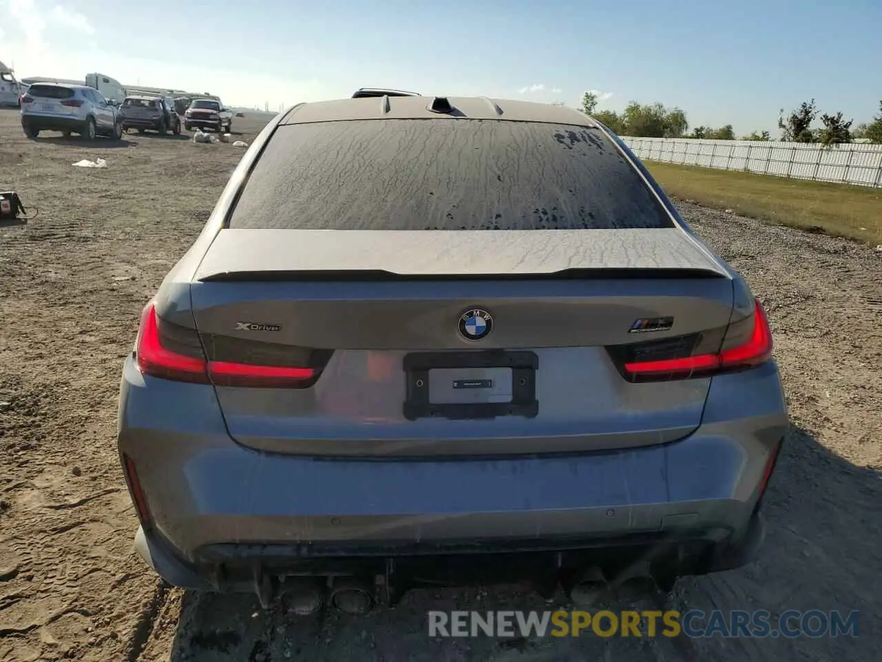6 Photograph of a damaged car WBS43AY05RFS18375 BMW M3 2024