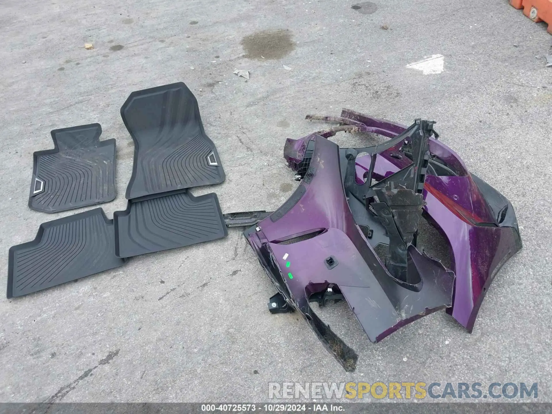 11 Photograph of a damaged car WBS43AY06RFS81453 BMW M3 2024