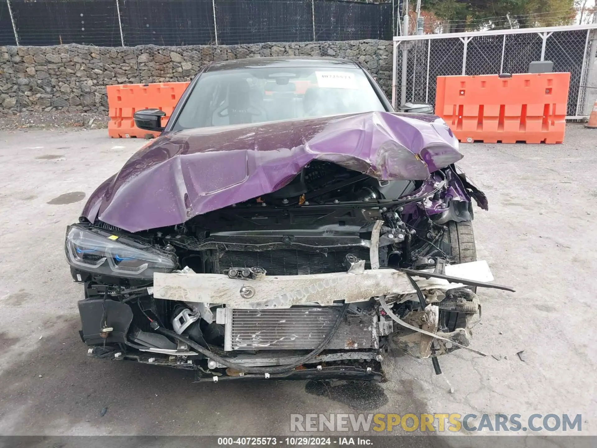 12 Photograph of a damaged car WBS43AY06RFS81453 BMW M3 2024