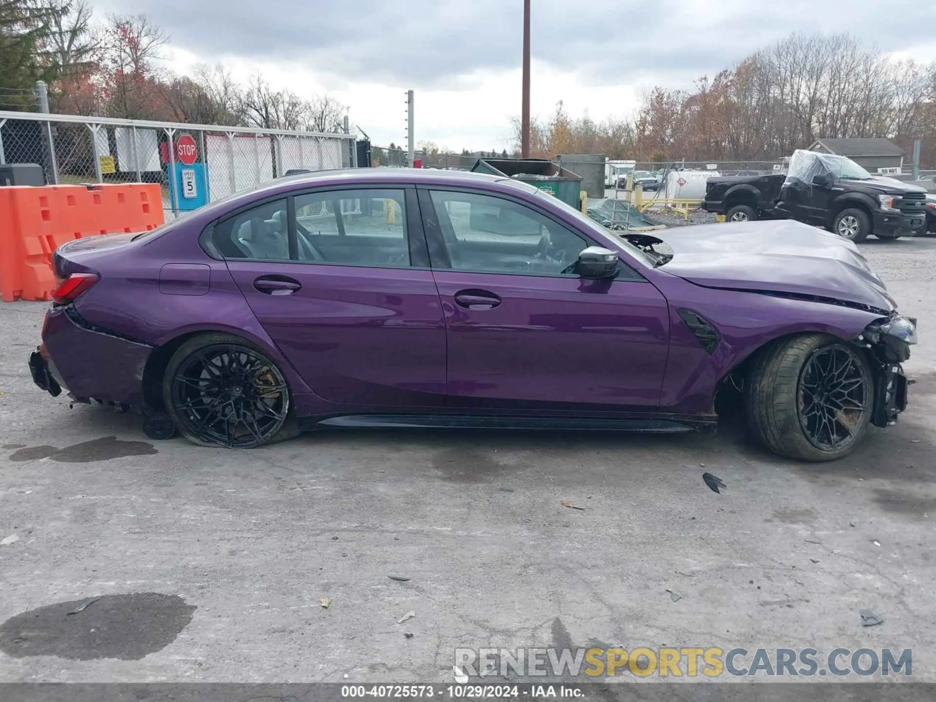 13 Photograph of a damaged car WBS43AY06RFS81453 BMW M3 2024