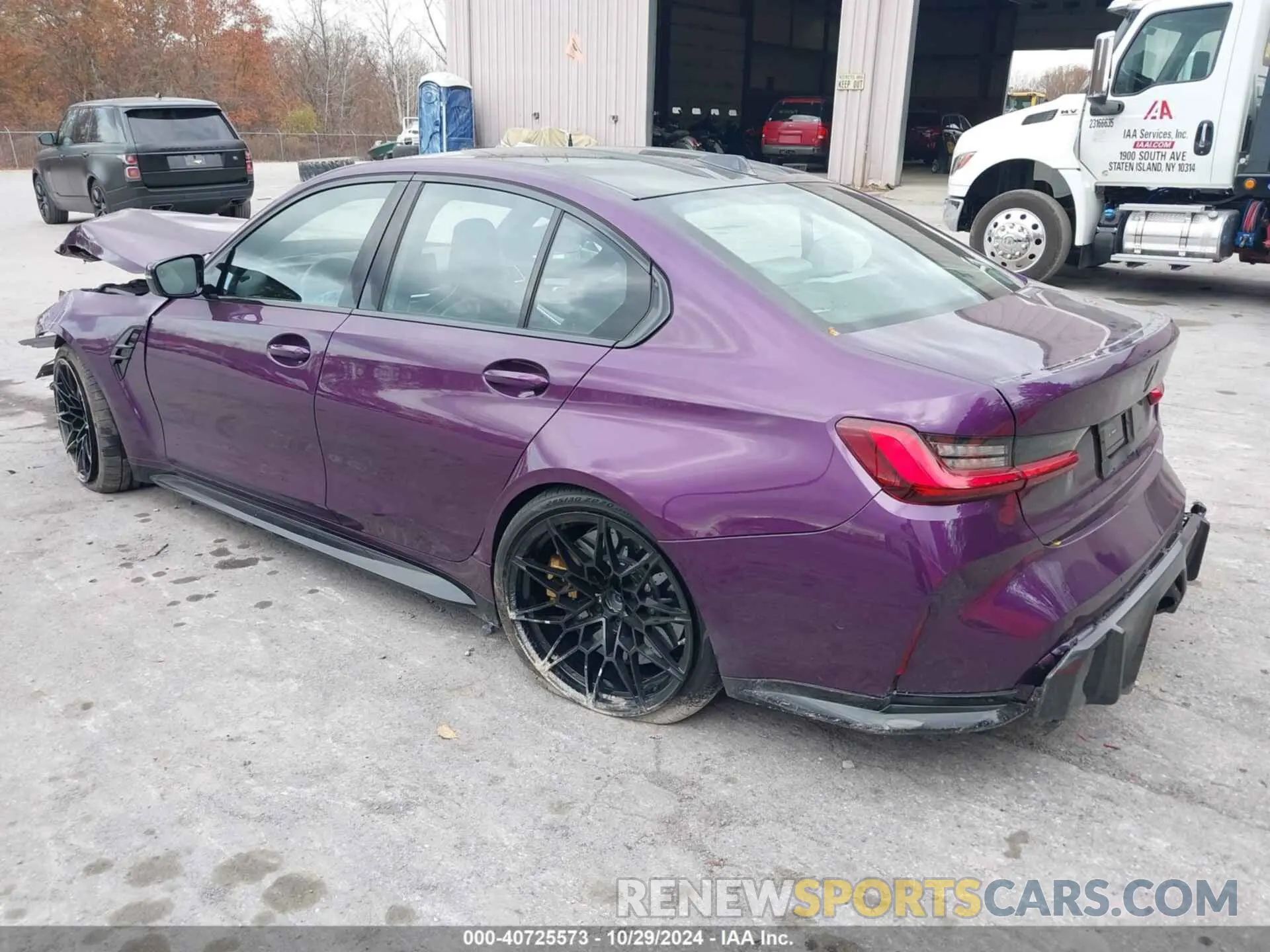 3 Photograph of a damaged car WBS43AY06RFS81453 BMW M3 2024