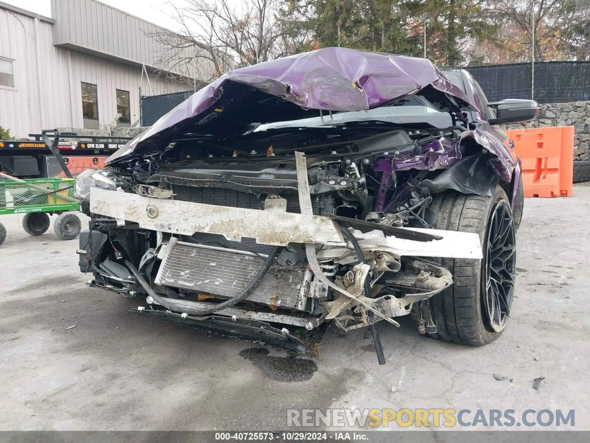 6 Photograph of a damaged car WBS43AY06RFS81453 BMW M3 2024