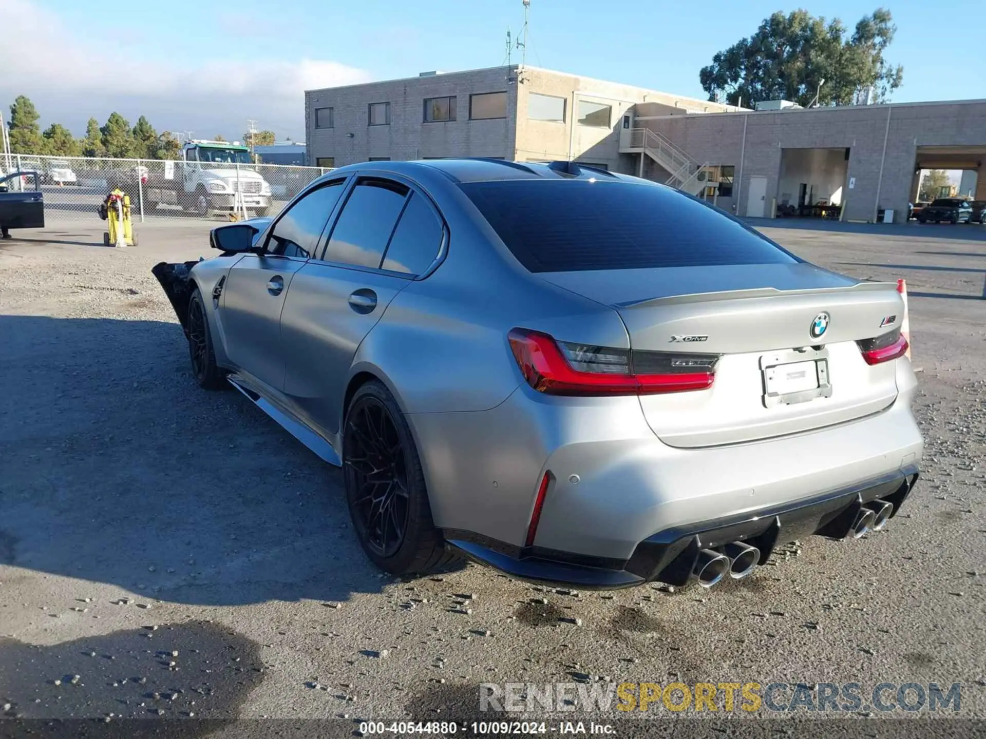 3 Photograph of a damaged car WBS43AY08RFS07581 BMW M3 2024
