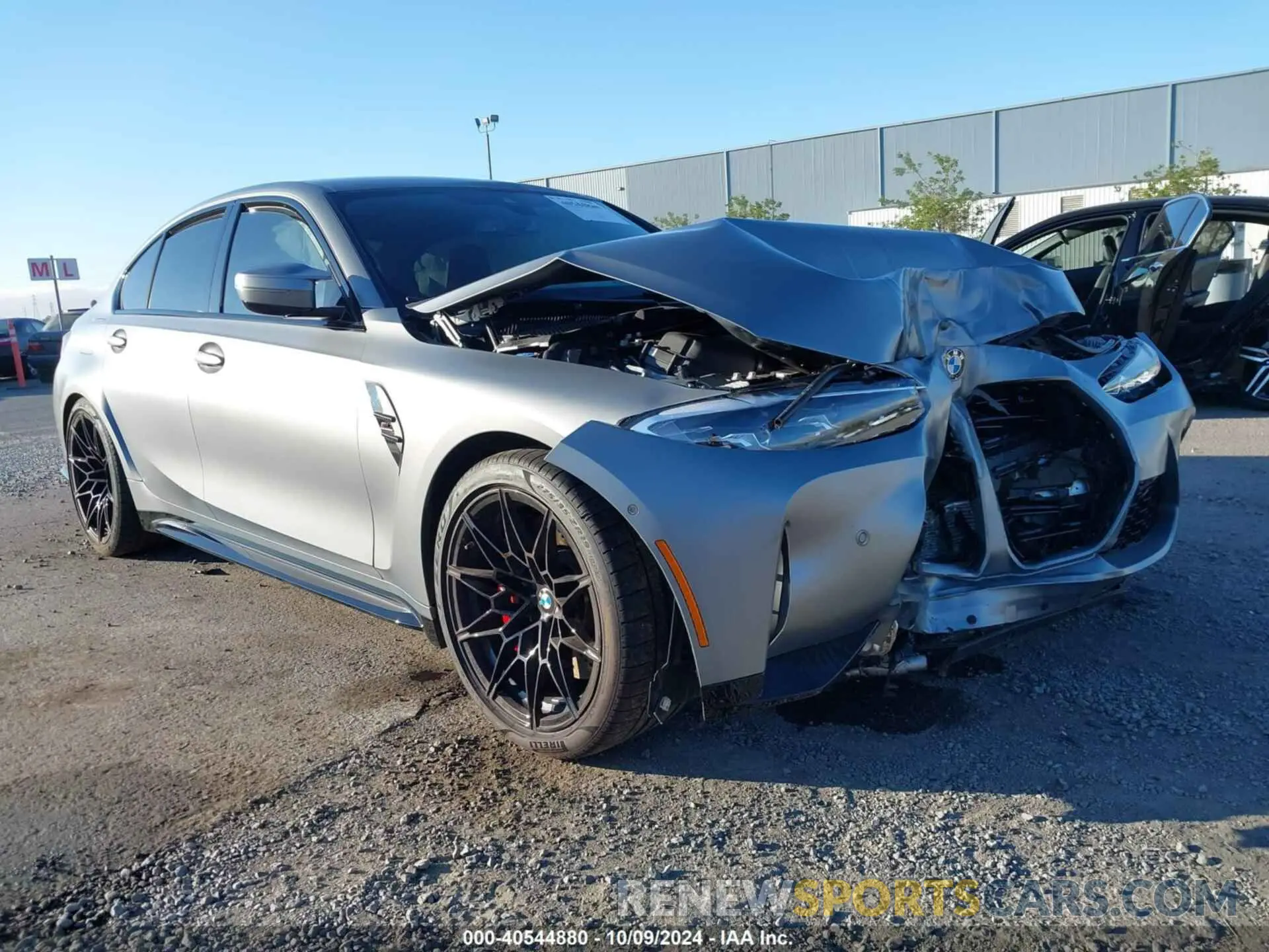 6 Photograph of a damaged car WBS43AY08RFS07581 BMW M3 2024