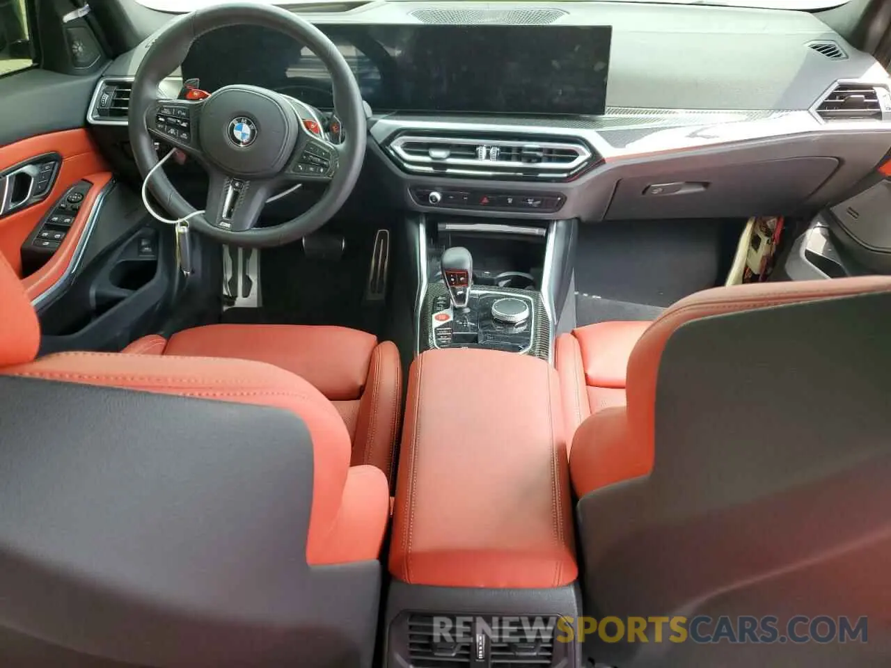 8 Photograph of a damaged car WBS43AY08RFT30099 BMW M3 2024