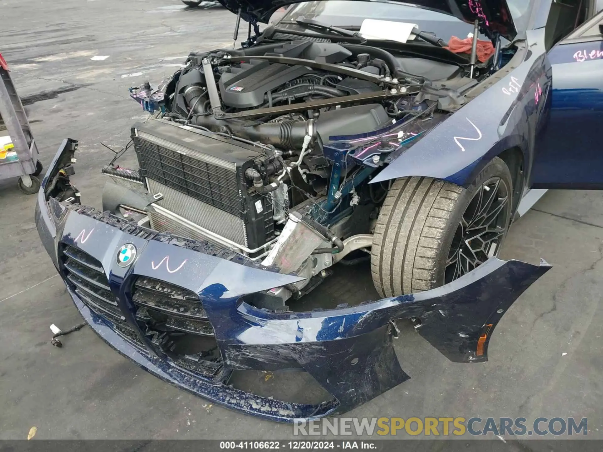 18 Фотография поврежденного автомобиля WBS43AY09RFR69009 BMW M3 2024