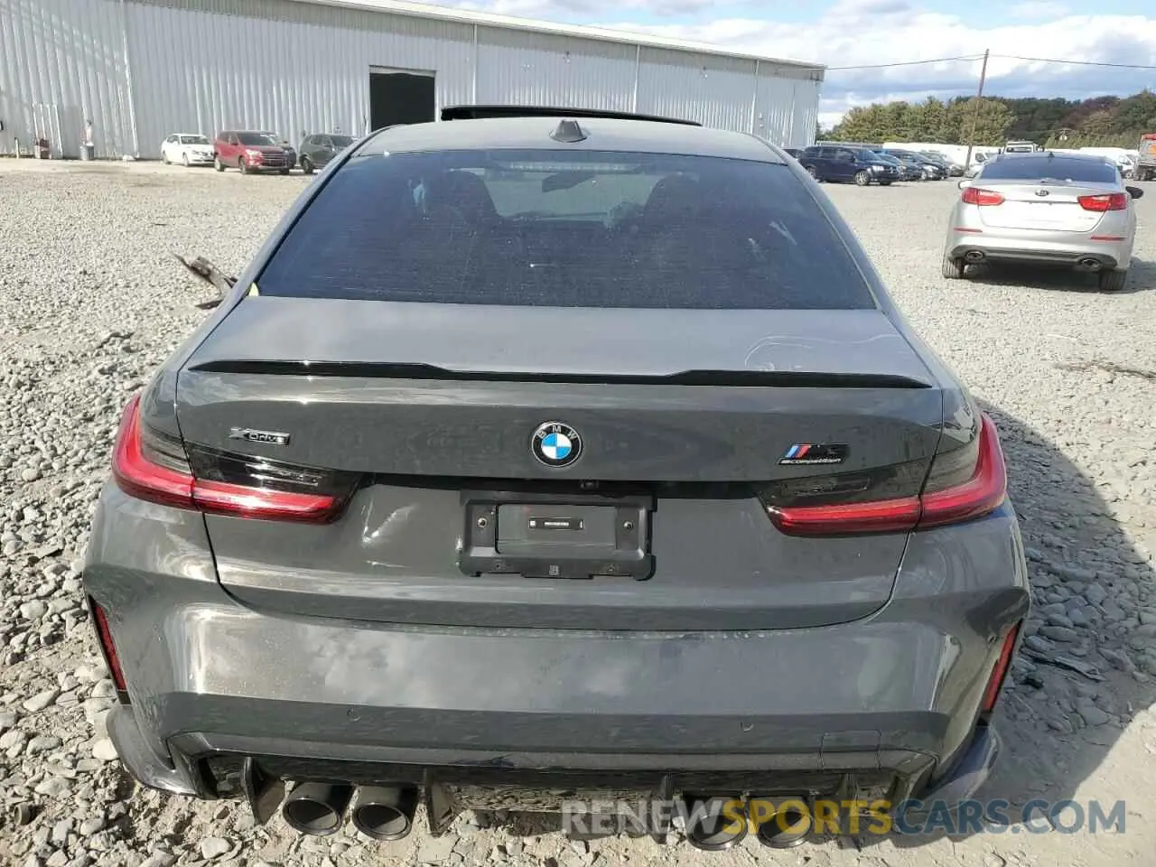 6 Photograph of a damaged car WBS43AY0XRFT55859 BMW M3 2024