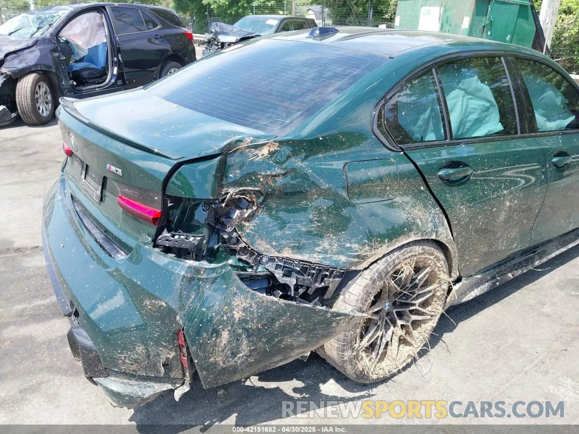 17 Photograph of a damaged car WBS53AY01RFT48402 BMW M3 2024