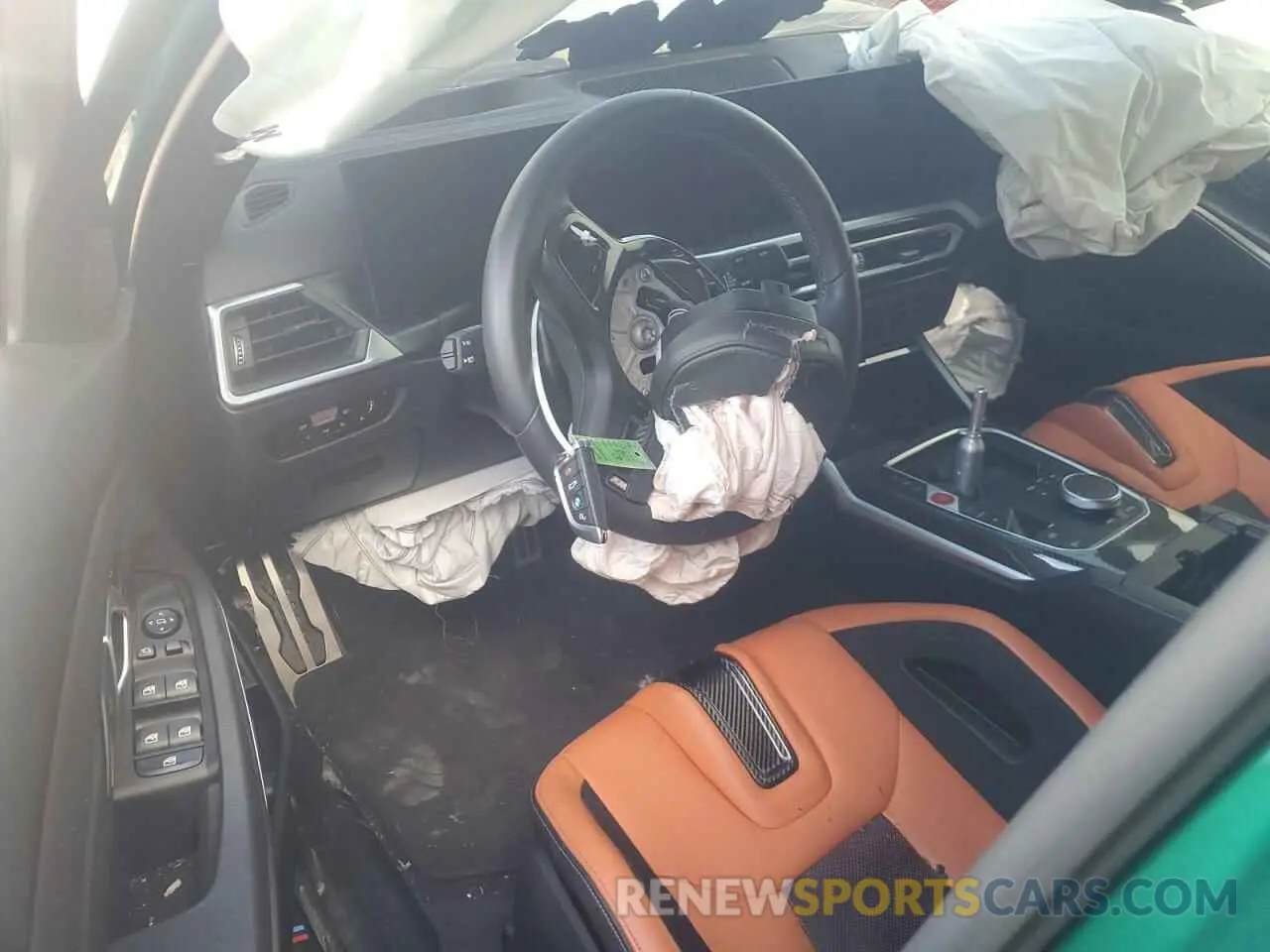 8 Photograph of a damaged car WBS53AY05RFS94439 BMW M3 2024