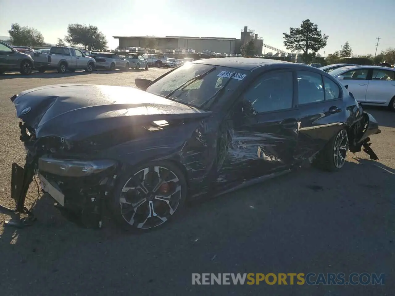 1 Фотография поврежденного автомобиля 3MW59FT01S8F22068 BMW M3 2025