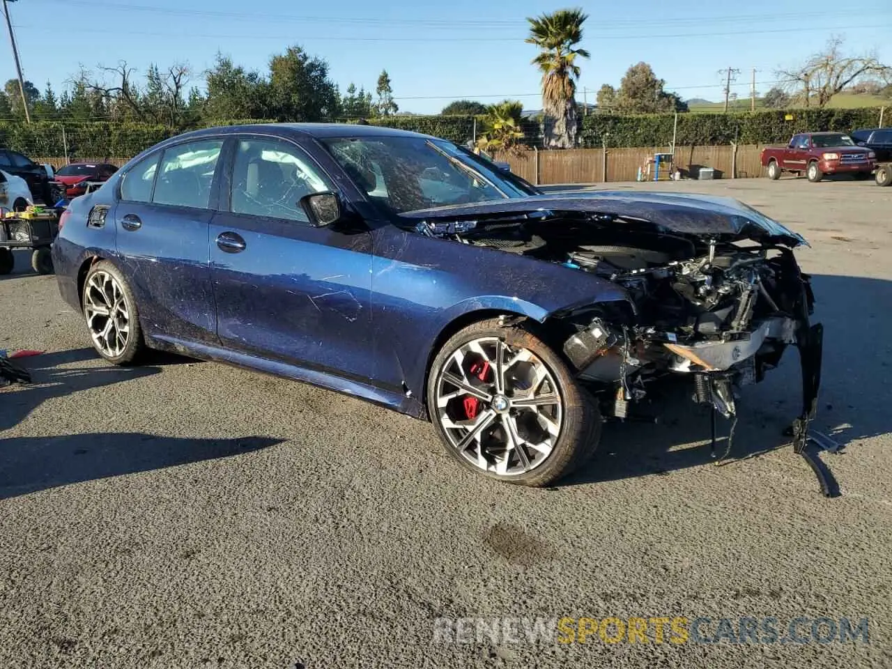 4 Фотография поврежденного автомобиля 3MW59FT01S8F22068 BMW M3 2025