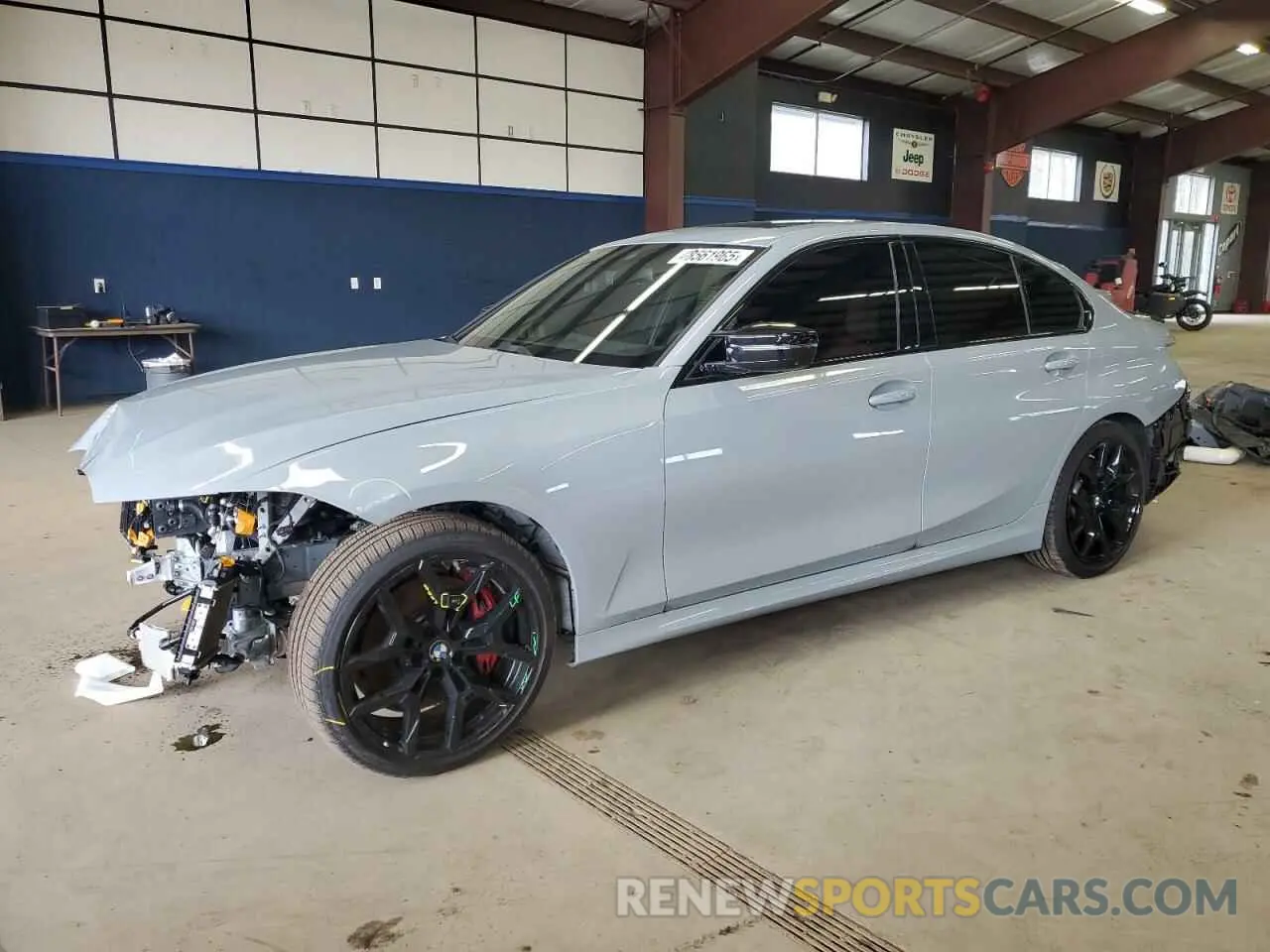 1 Photograph of a damaged car 3MW69FT03S8E94648 BMW M3 2025
