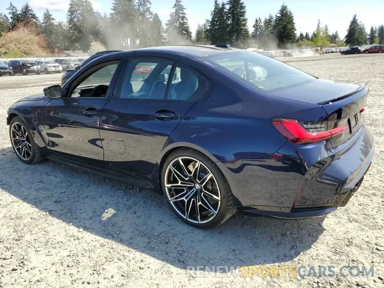 2 Photograph of a damaged car WBS23HJ05SFU55383 BMW M3 2025
