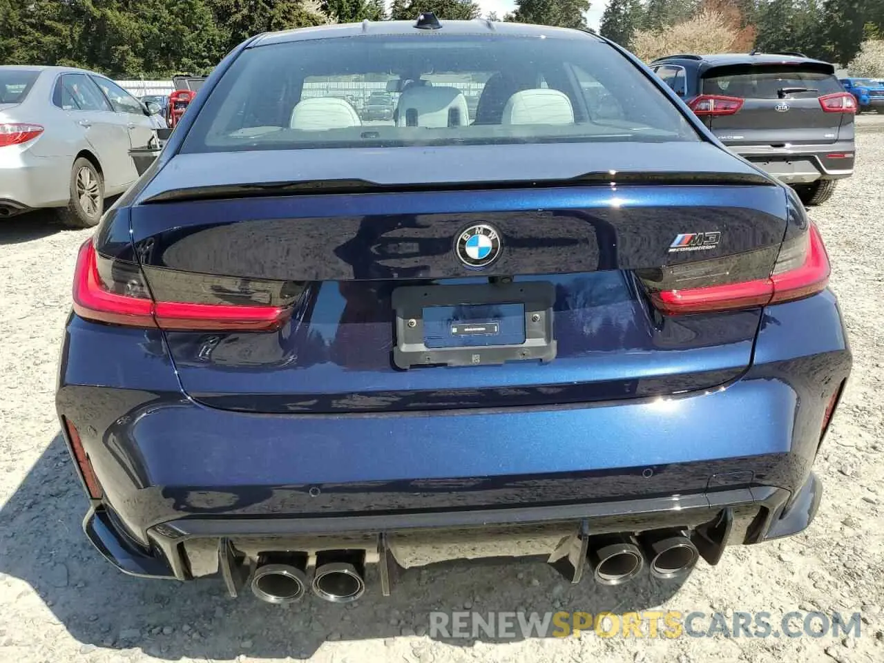 6 Photograph of a damaged car WBS23HJ05SFU55383 BMW M3 2025
