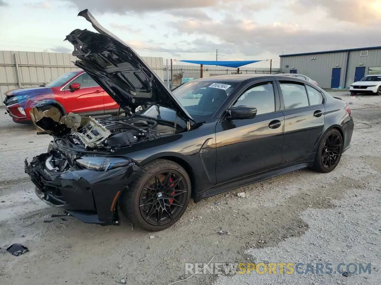 1 Фотография поврежденного автомобиля WBS33HJ01SFT73803 BMW M3 2025