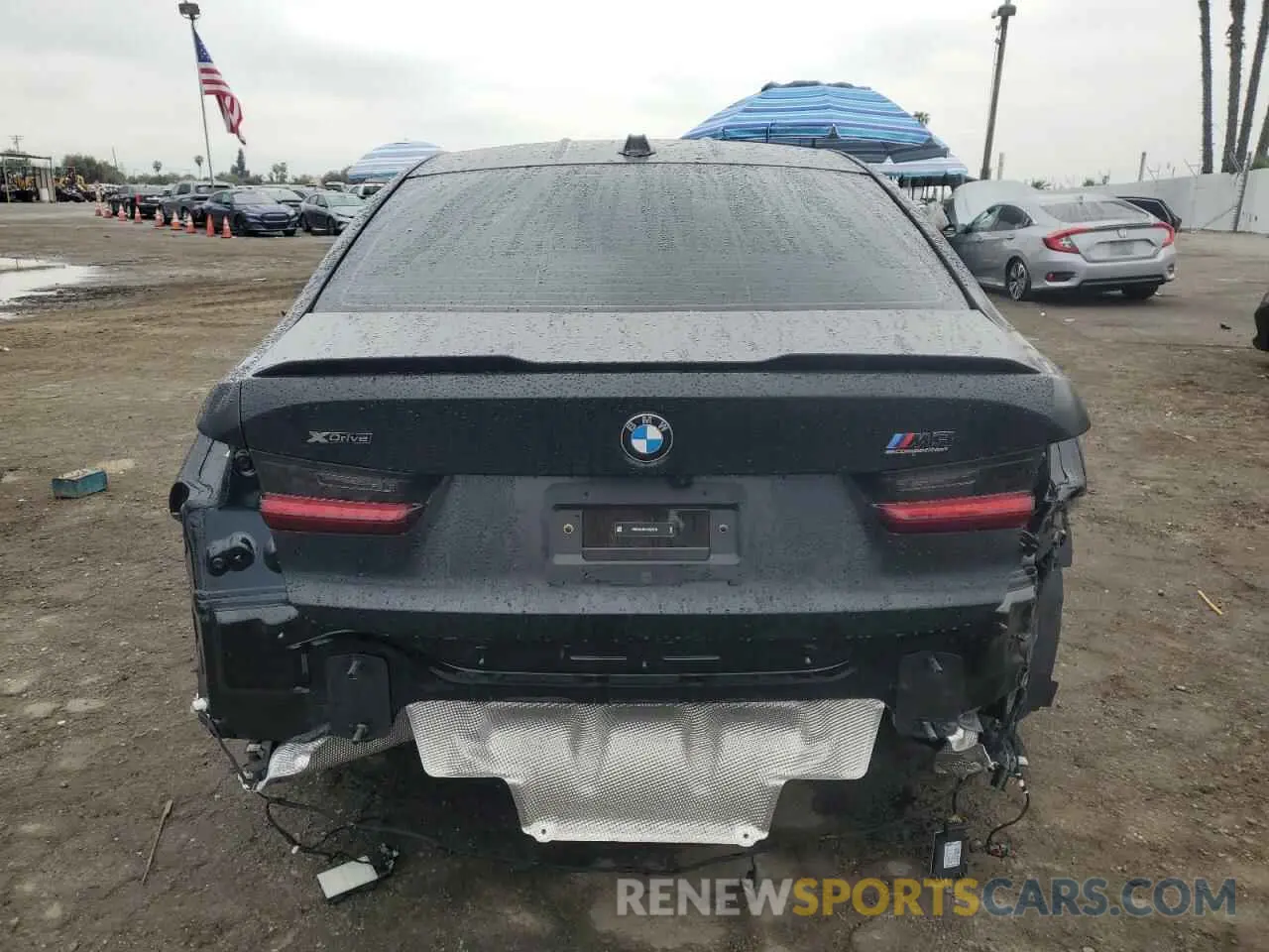 6 Фотография поврежденного автомобиля WBS33HJ01SFU27679 BMW M3 2025