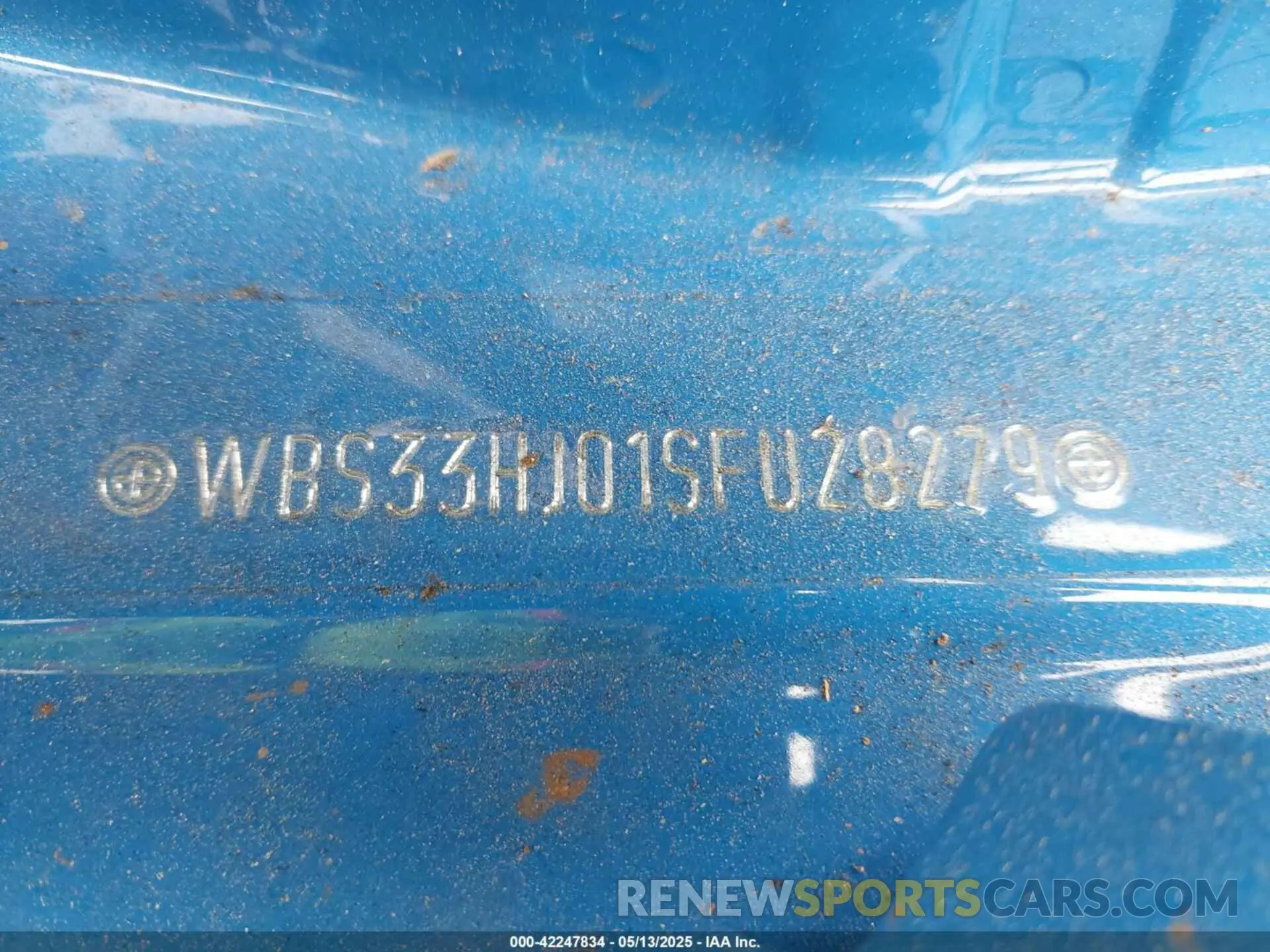 20 Photograph of a damaged car WBS33HJ01SFU28279 BMW M3 2025