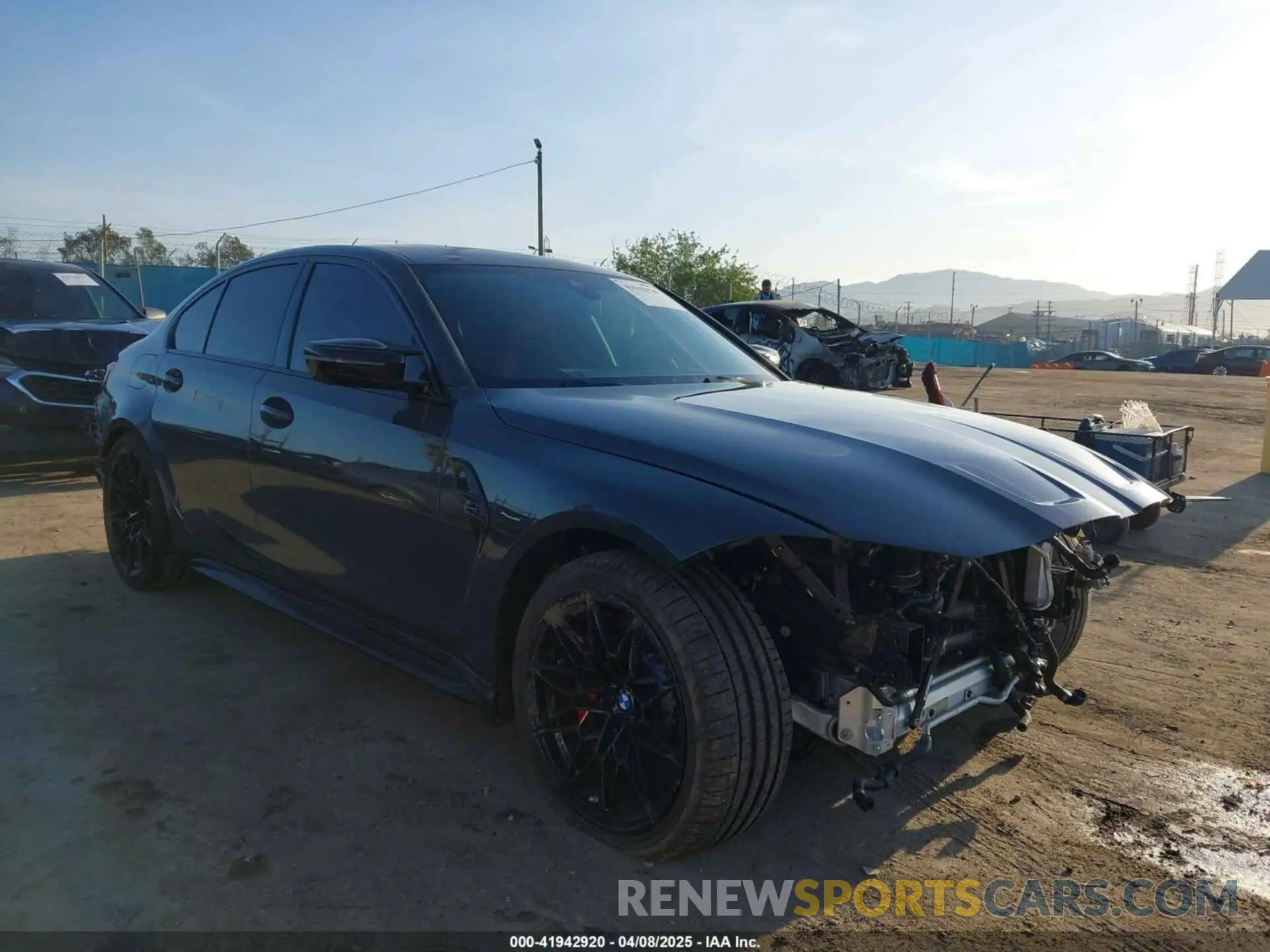 1 Фотография поврежденного автомобиля WBS33HJ04SFU25148 BMW M3 2025
